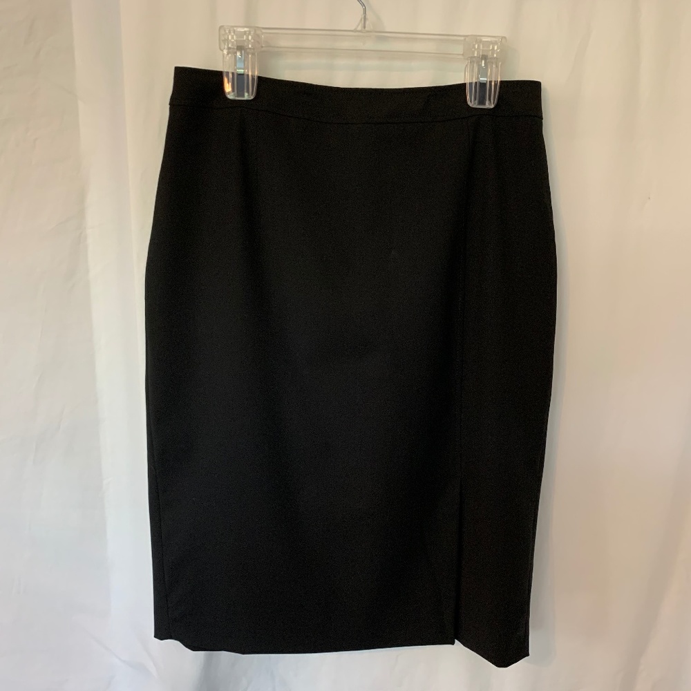Black Pencil Skirt Size 12